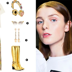 ELLE Beauty Calendar: Cách trang điểm phù hợp với trang phục metallic