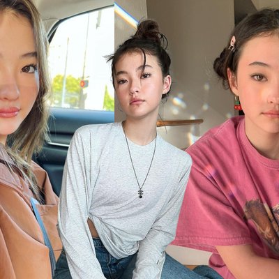 Ella Gross với phong cách trang điểm nhẹ nhàng