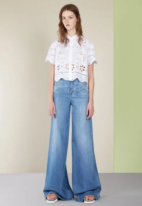 Những chiếc denim mài bạc