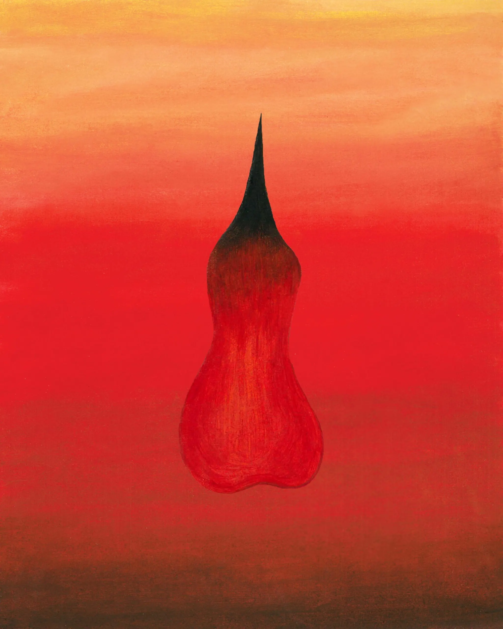 Poster triển lãm "Dạ Lửa - Womb of Fire".