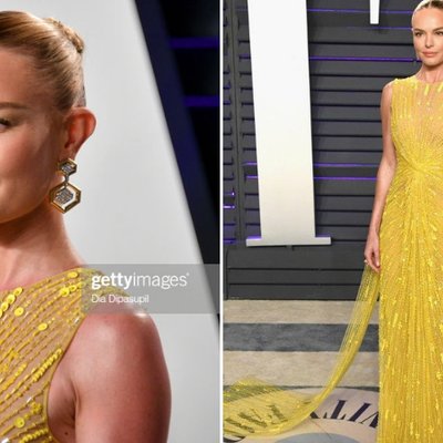 Diễn viên Kate Bosworth diện thiết kế mới nhất của NTK Công Trí trên thảm đỏ Oscar 2019