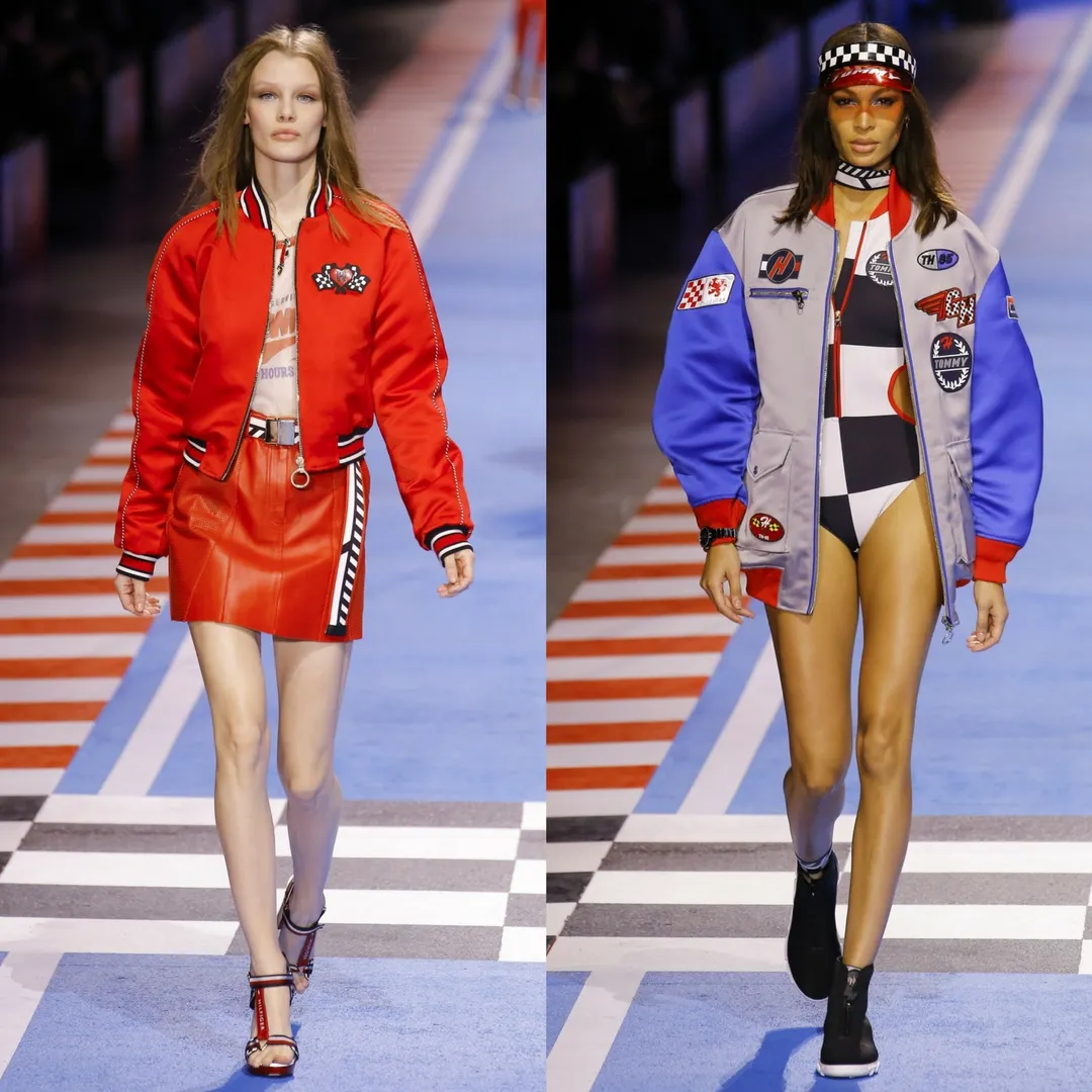 Thương hiệu Tommy Hilfiger biến sàn diễn thời trang thành đường đua công thức 1 