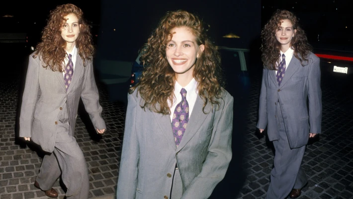 Thumbnail Julia Roberts menswear suit
