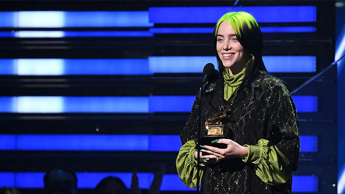Billie Eilish làm nên lịch sử tại Grammy 2020