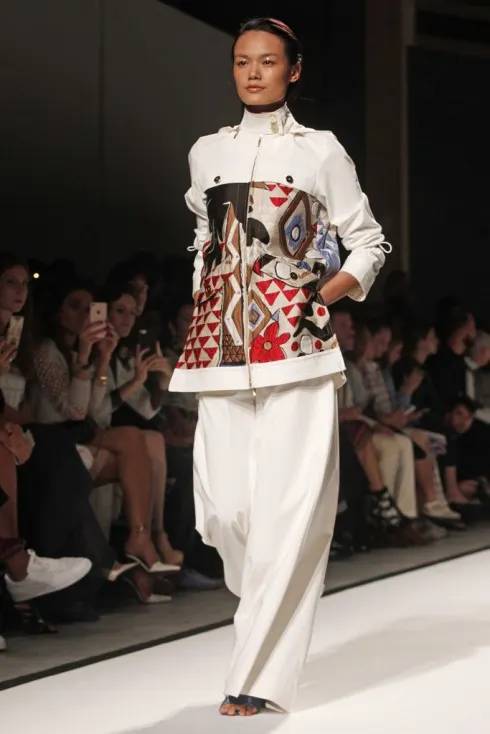 Thùy Trang tại Paris Fashion Week Xuân-Hè 2017
