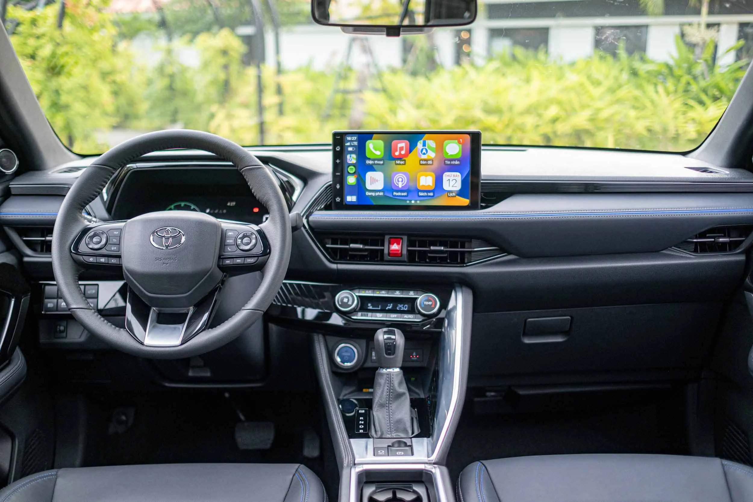 thiết kế công thái học trong nội thất toyota yaris cross