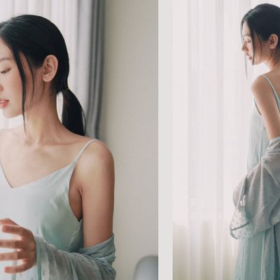 cách diện đầm hở lưng tinh tế