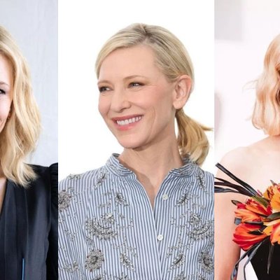 Cate Blanchett luôn xuất hiện với nhiều kiểu tóc khác nhau.