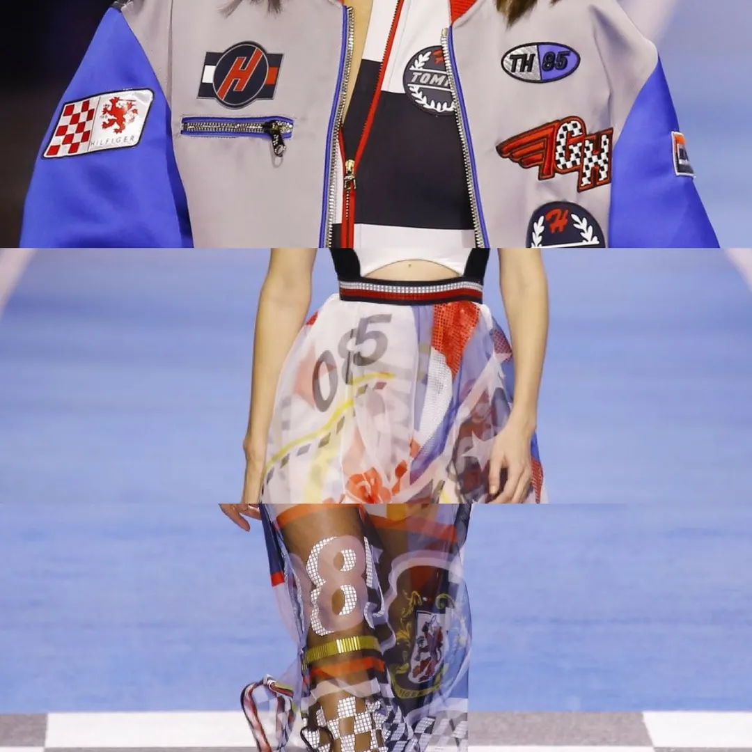 Thương hiệu Tommy Hilfiger biến sàn diễn thời trang thành đường đua công thức 1 