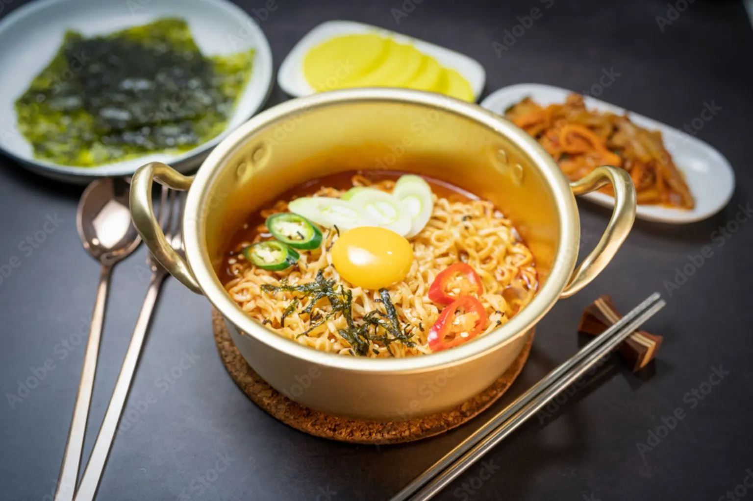 Mì Ramyeon Hàn Quốc châu Á