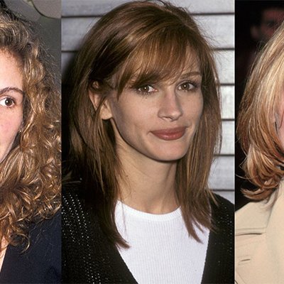 kiểu tóc của Julia Roberts