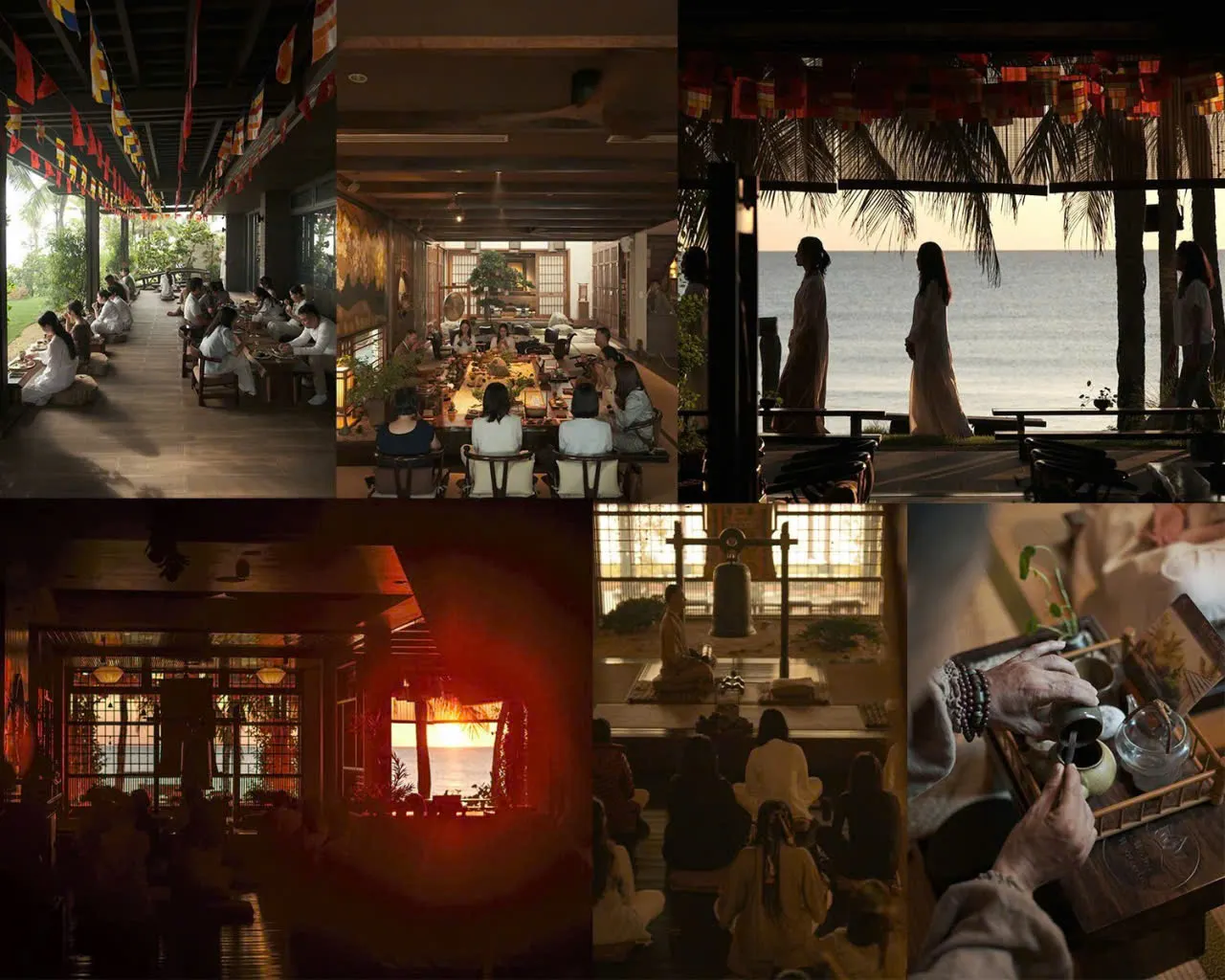 Một buổi sáng tại Maha Mangala, nơi từng chén trà và bữa ăn nuôi dưỡng sự bình an từ bên trong.