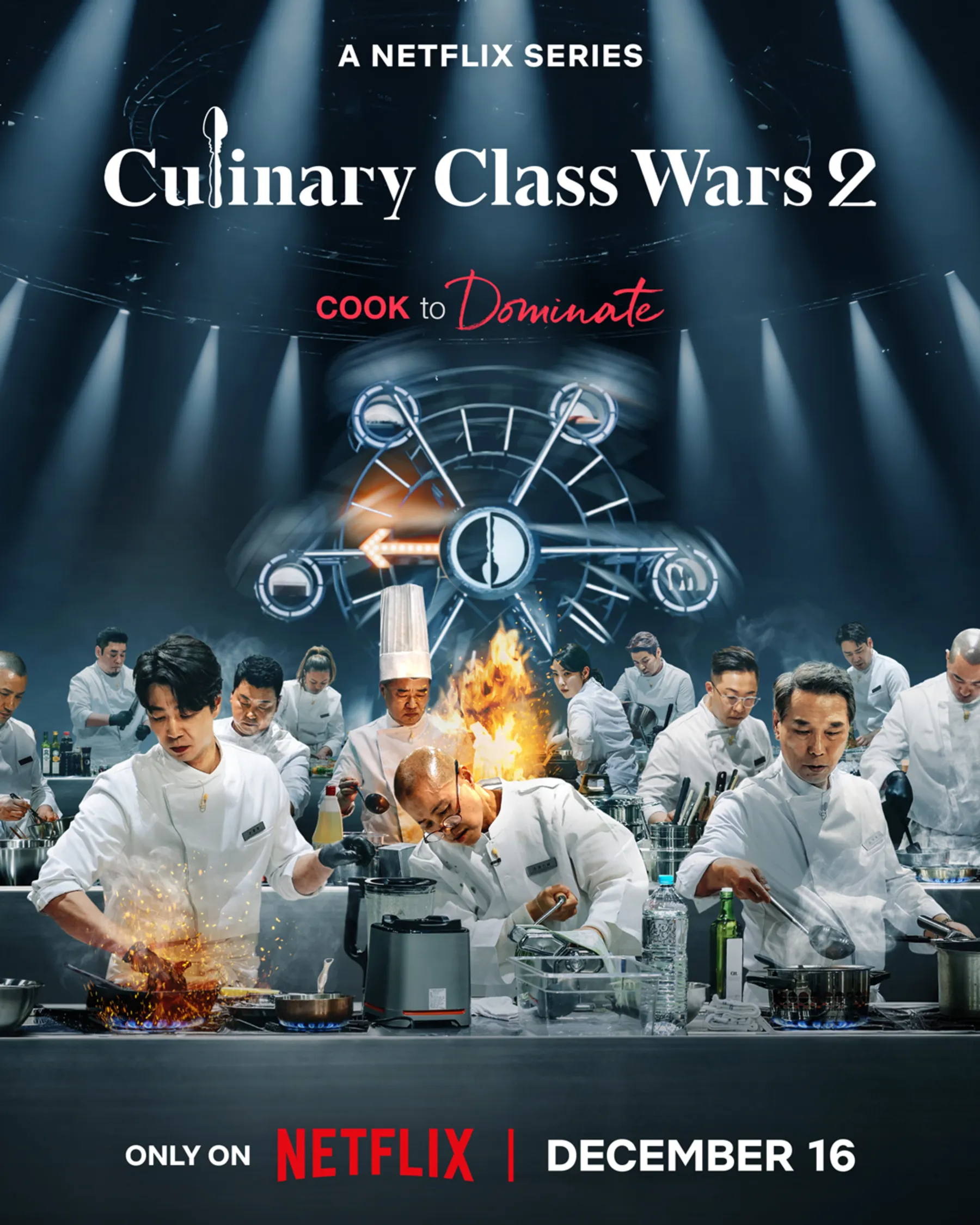 Poster chính thức cho Culinary Class Wars mùa 2.