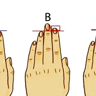 chiều dài ngón tay noi lên tính cách