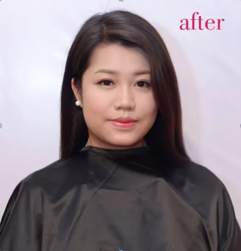 Sau khi trang điểm