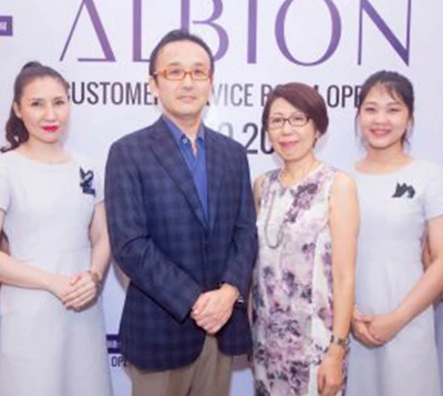 Showroom mỹ phẩm Albion Nhật Bản chính thức khai trương