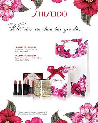 Shiseido - Vì lời cảm ơn chưa bao giờ đủ