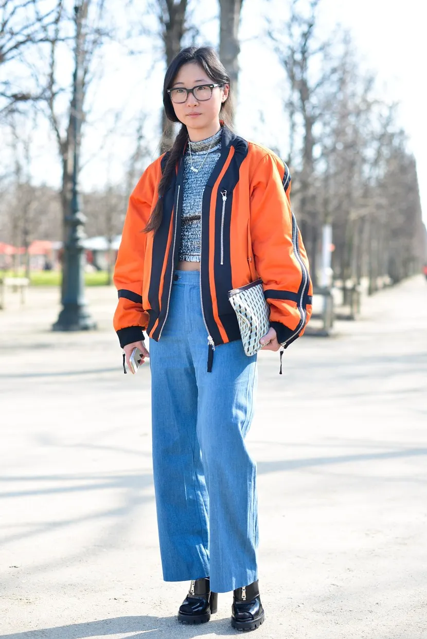 Day 3 - Street Style - Paris Fashion Week - Womenswear Fall/Winter 2015/2016
