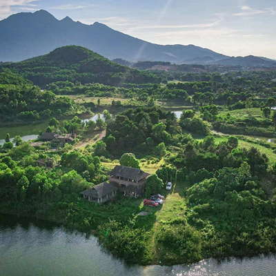 hồ đồng mô địa điểm sinh thái ngoại thành