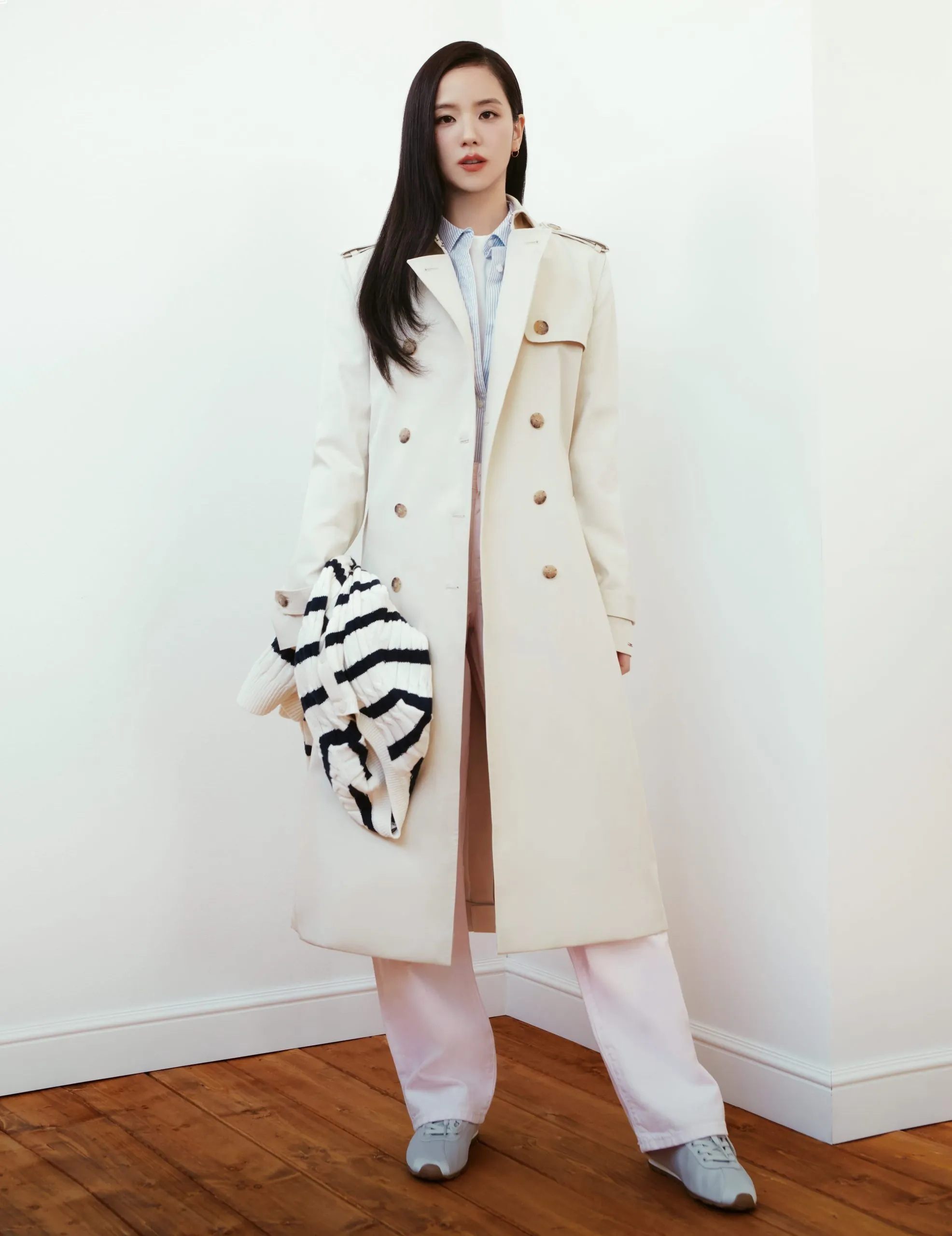 Jisoo trong chiến dịch TOMMY HILFIGER Spring 2026