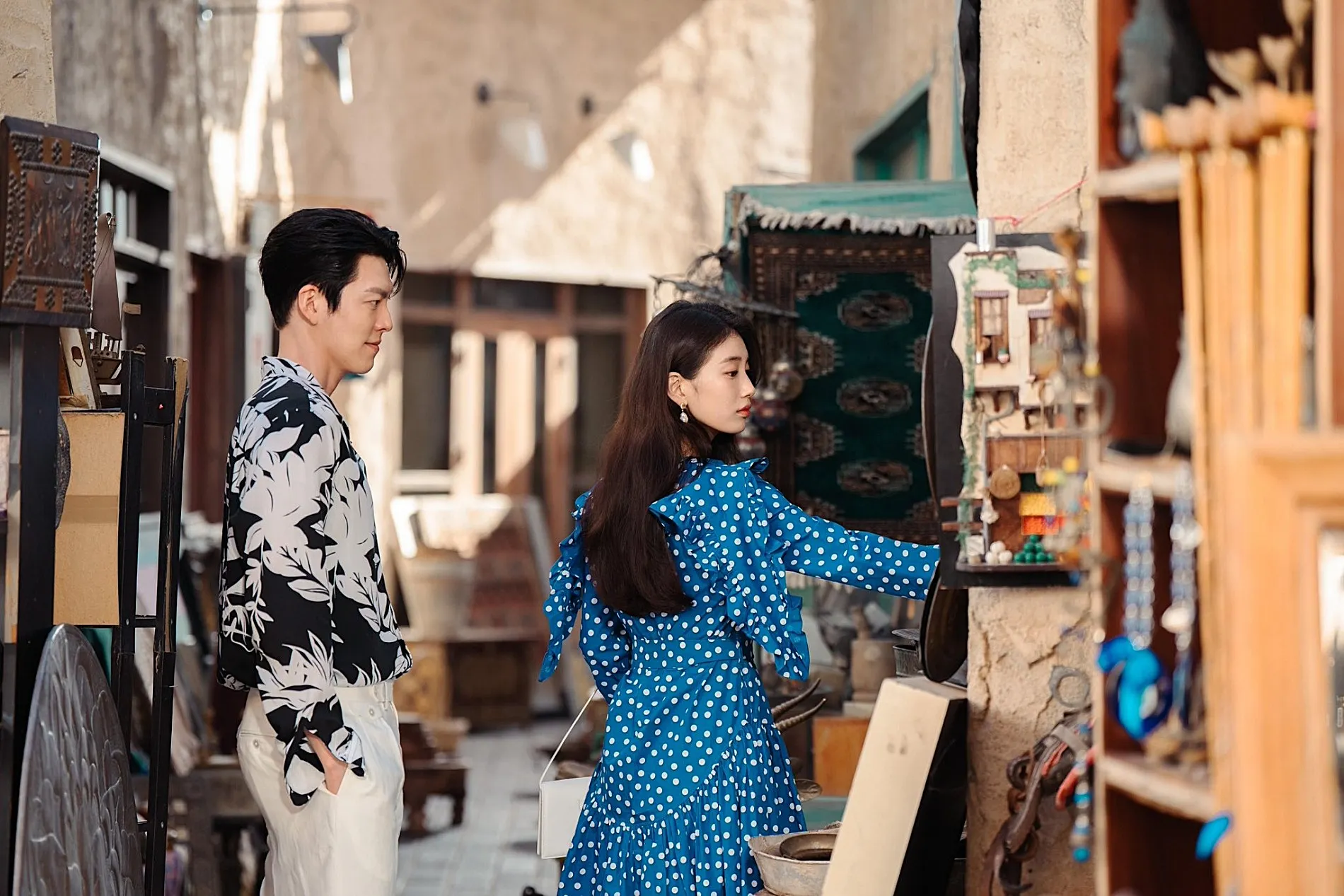 Kim Woo Bin và Bae Suzy trong phim hàn genie make a wish