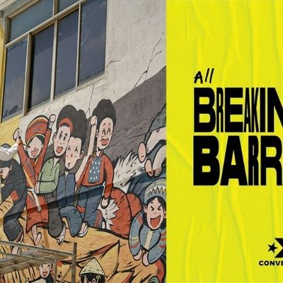 bức tường breaking down barriers converse