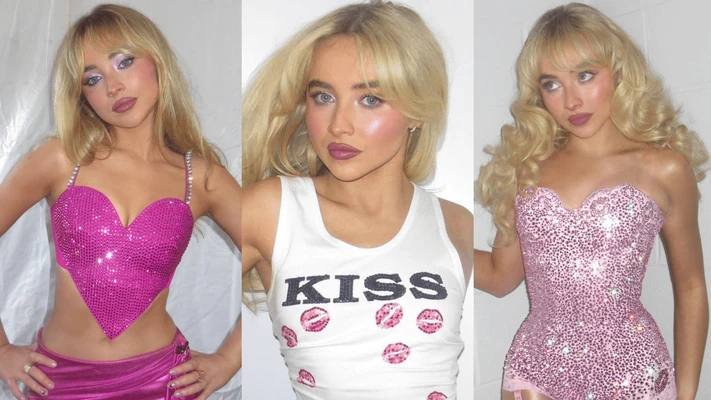 Sabrina Carpenter và layout makeup ngọt ngào