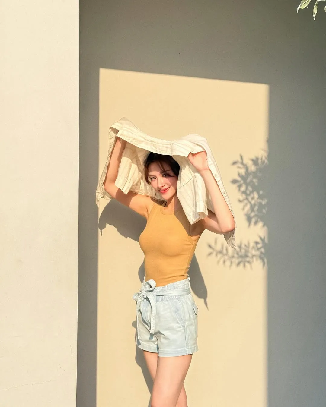 Baifern áo tank top