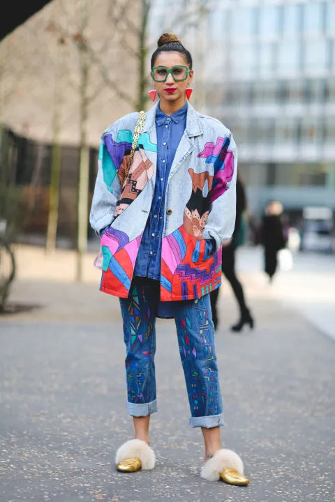 Muôn vẻ street style tại Tuần lễ thời trang London Thu-Đông 2017 - ELLE VN