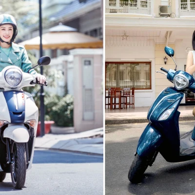 sao việt khám phá chất riêng cùng xe yamaha diệu nhi chi pu