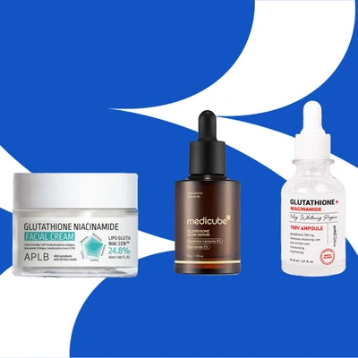 Sản phẩm Glutathione làm trắng da hiệu quả.