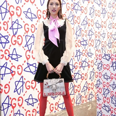 Lan Khuê tới dự event Gucci Ghost