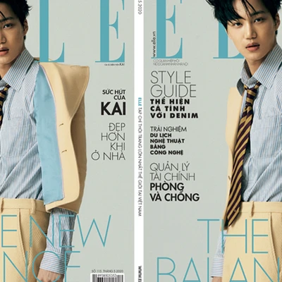 Tạp chí Phái đẹp ELLE nam thần tượng Kai