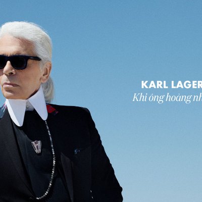 karl lagerfeld khi ông hoàng nhắm mắt