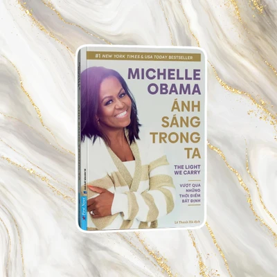 cuốn sach mới nhất của Michelle Obama "Ánh sáng trong ta"
