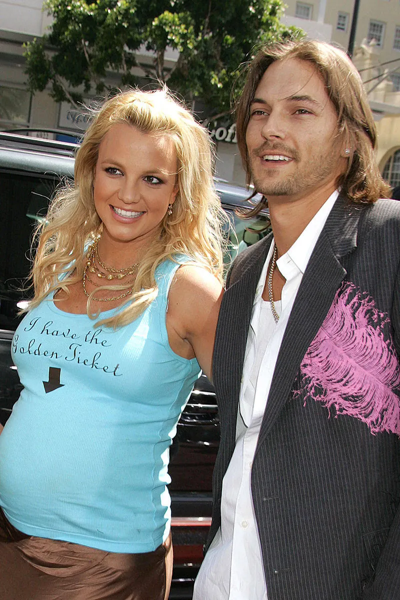 Ca sĩ Britney Spears và chồng cũ Kevin Federline.