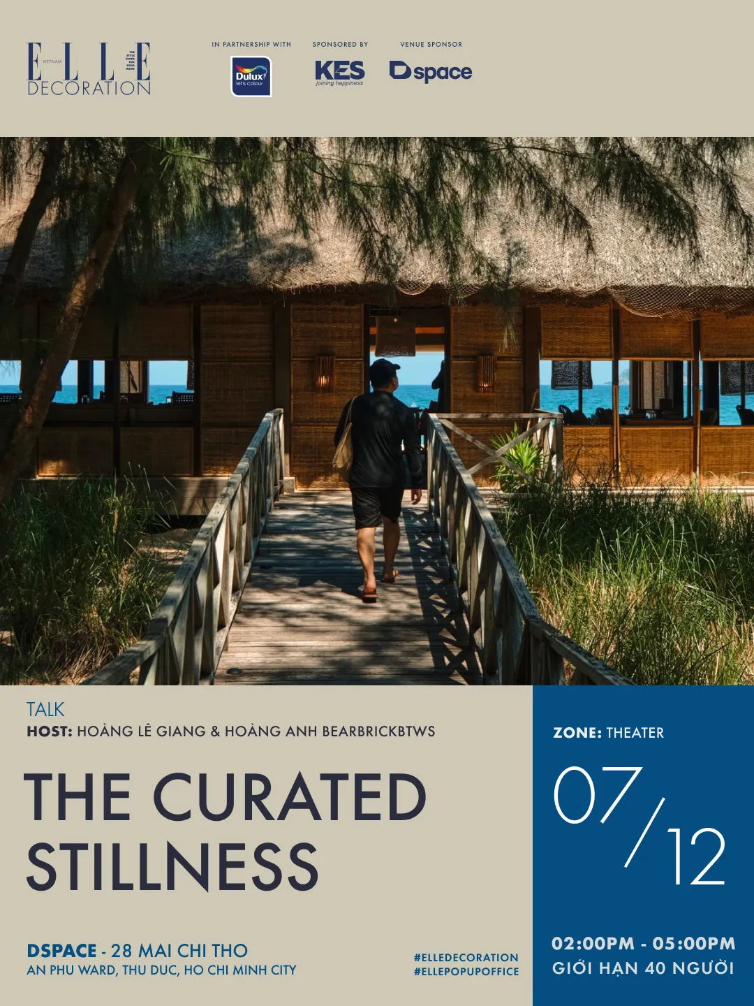 ELLE Decoration tổ chức đa dạng các hoạt động như: design talk, workshop, trình diễn, showcase, demo sản phẩm, giao lưu cùng nghệ sĩ...