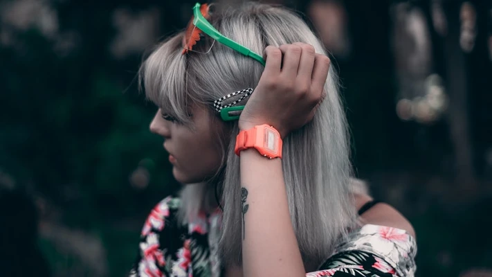 tóc bạc - quay