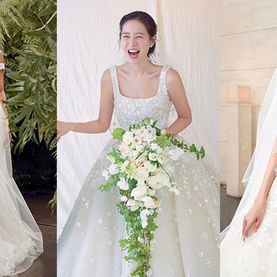 váy cưới của son ye jin