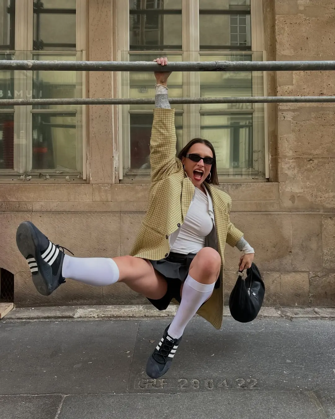 lara_bsmnn blazer ca rô 