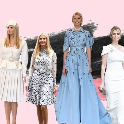 trang phục của ivanka trump trong chuyến công du Anh