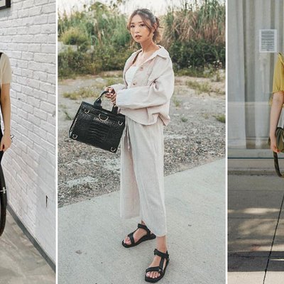 Cách phối sandal nữ đế thô cho mùa Hè