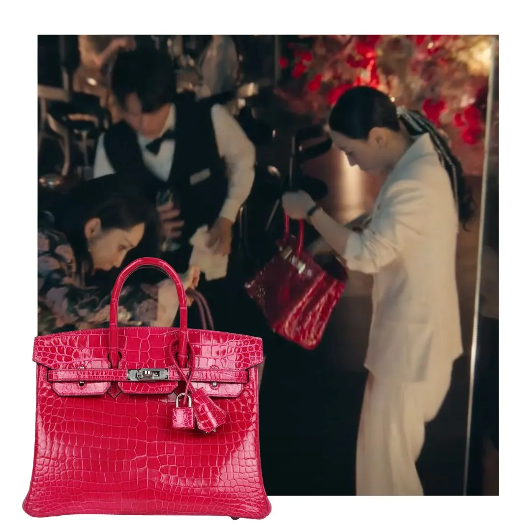 Túi xách Sarah Kim trong phim "Nghệ thuật lừa dối của Sarah"