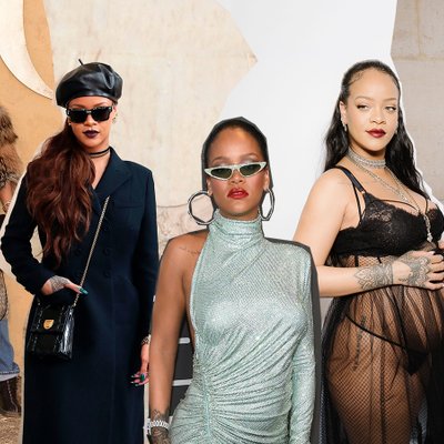 thời trang front row của rihanna