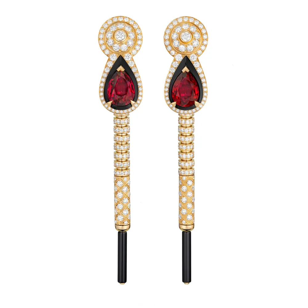 Hoa tai Gold Slider Transformable CHANEL
