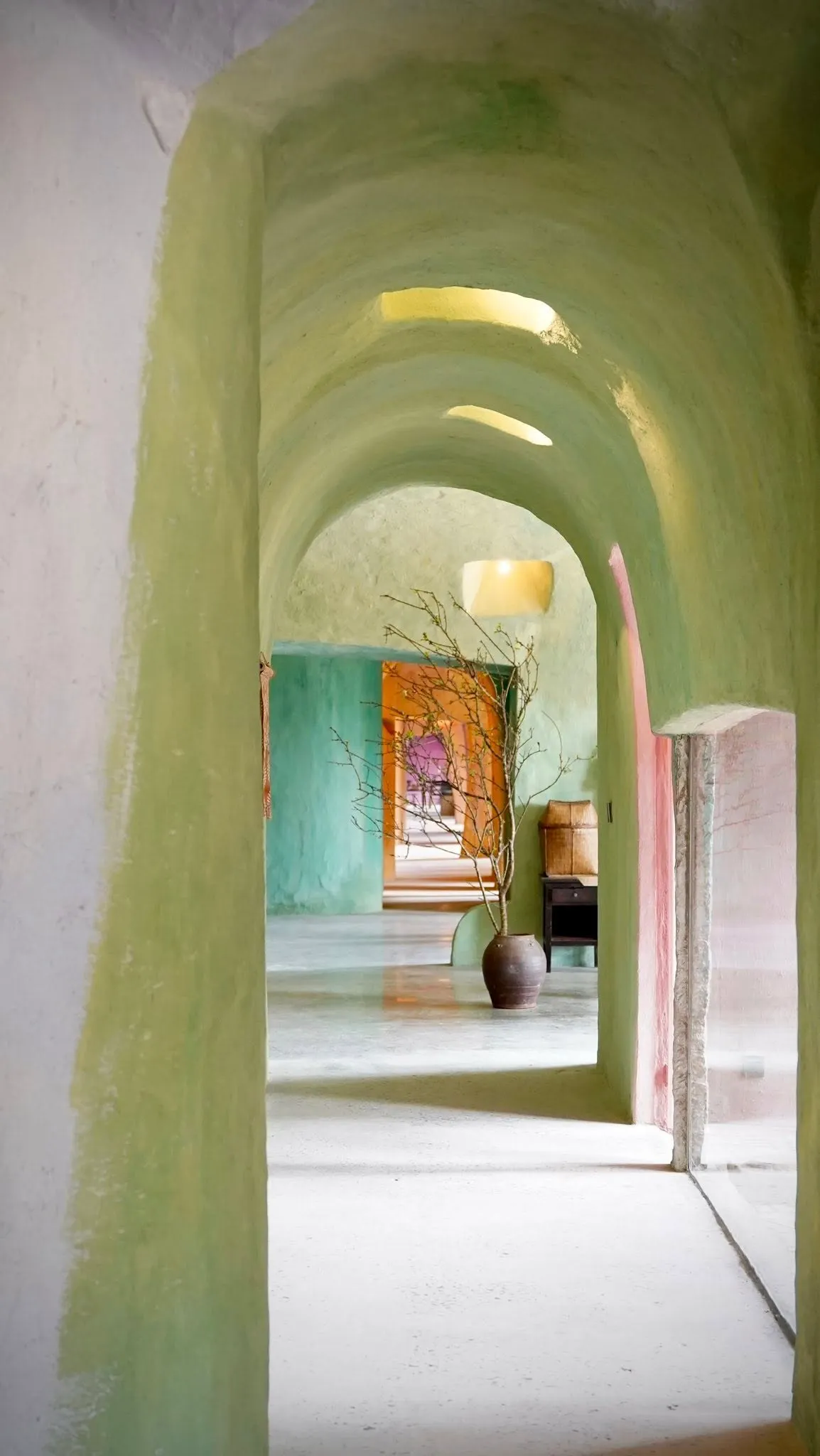 không gian bên trong không gian trải nghiệm Hangart