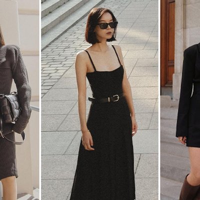 váy đen theo sự kiện