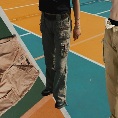 shop vintage ban quan cargo dep