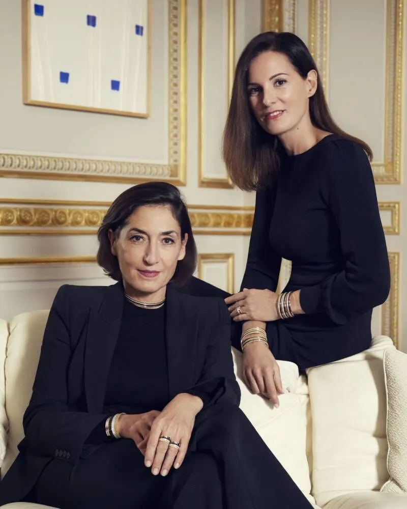 CEO Hélène Boulit-Duquesne (trái) và Giám đốc Sáng tạo Claire Choisne (phải) của Boucheron.
