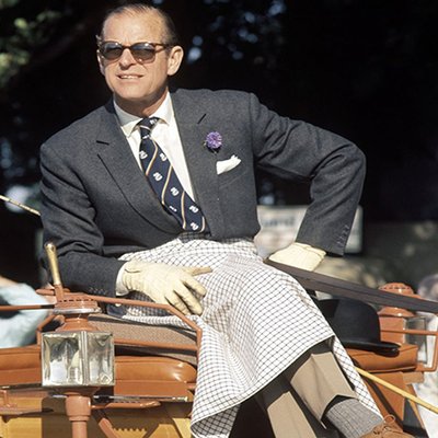 prince philip watch the windsor horse trials in 1976 thumbnail